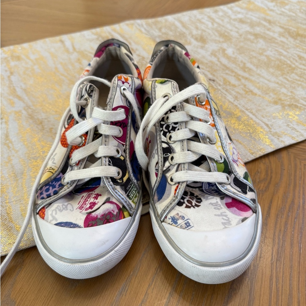 Colorful Graphic Sneakers